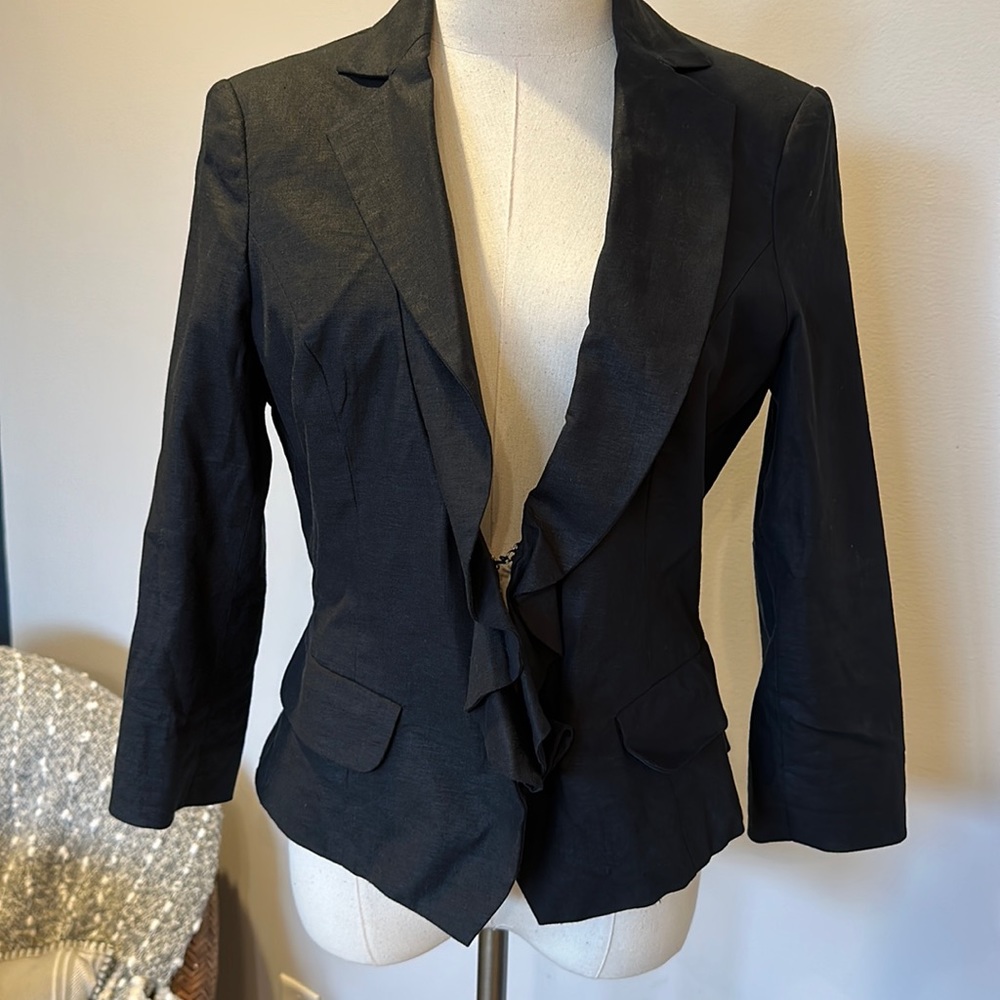 Crop blazer